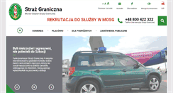 Desktop Screenshot of morski.strazgraniczna.pl
