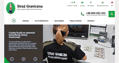 Desktop Screenshot of bieszczadzki.strazgraniczna.pl