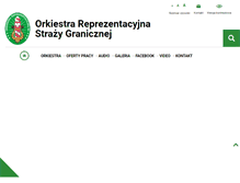 Tablet Screenshot of orkiestra.strazgraniczna.pl